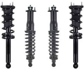 Front & Rear Complete Struts W/ Coil Spring For Lexus IS300 2002-2005 Wagon