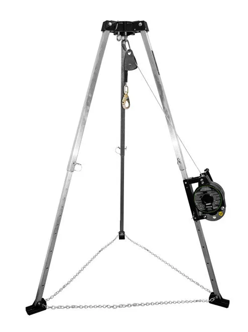 Frontline TAN07RA-US Patriot 7' Confined Space Tripod with 3-Way Retrieval System - Made in USA