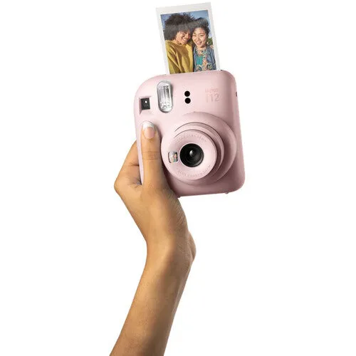 Fujifilm Instax MINI 12 Instant Film Camera (Blossom Pink)