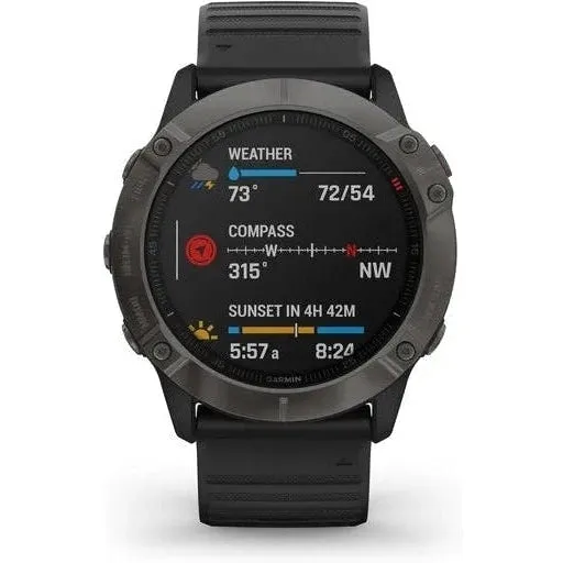 Garmin Fenix 6X Sapphire Edition Watch