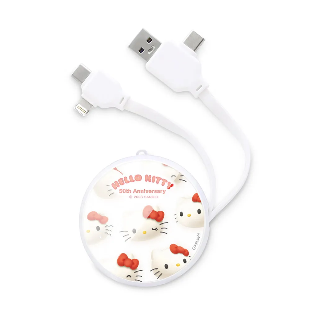 GARMMA Sanrio Characters PD Fast Charge Lightning Type-C Extracted Extension Cable