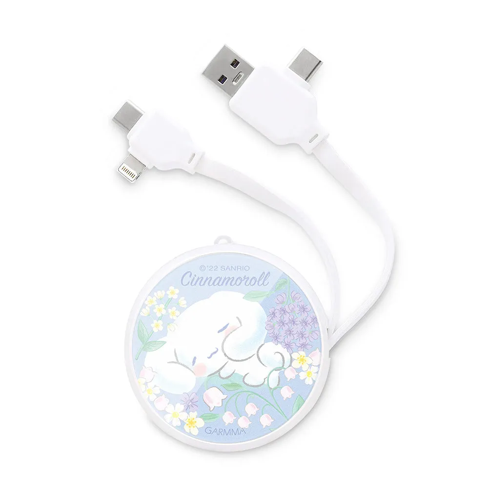 GARMMA Sanrio Characters PD Fast Charge Lightning Type-C Extracted Extension Cable