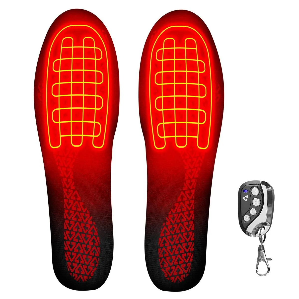 Gerbing 3V Rechargeable Heated Insoles with Remote