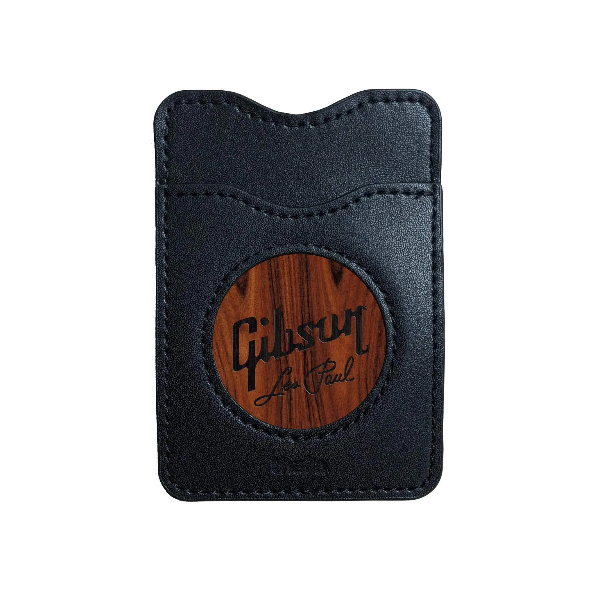 Gibson Les Paul Logo Inked | Leather Phone Wallet