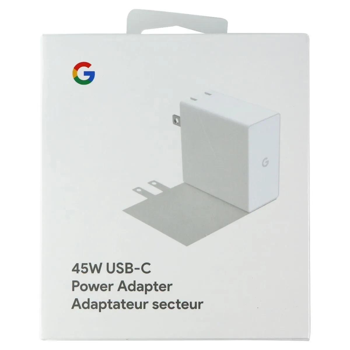 Google 45W USB Type-C Wall Charger and Cable for Pixelbook - White (GA00196-US)