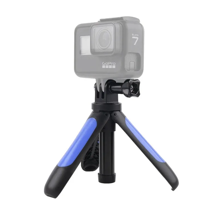 GP446 Multifunctional Mini Fixed Tripod for GoPro, Insta360, DJI and Other Action Cameras(Blue)