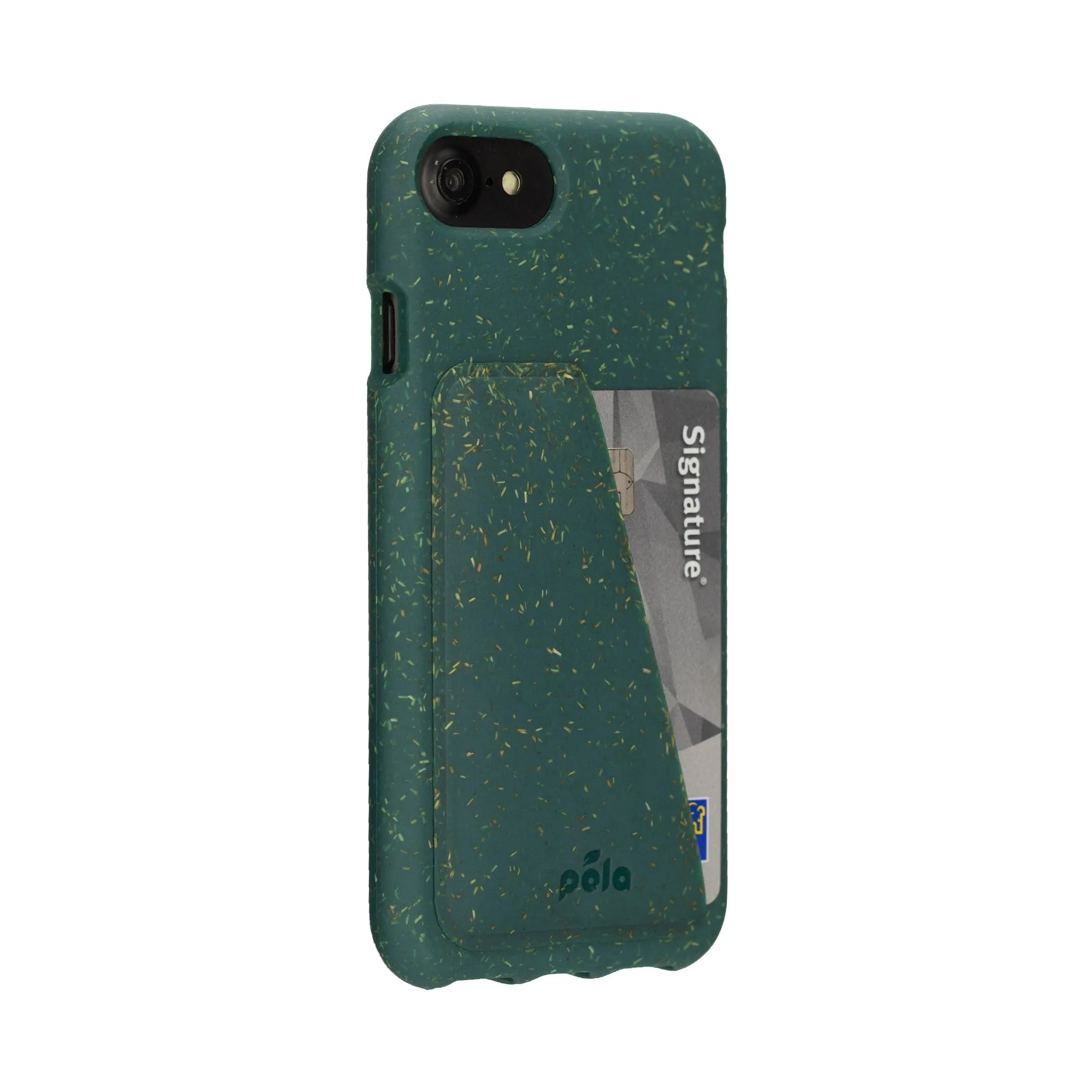 Green iPhone 6/6s/7/8/SE Wallet Case