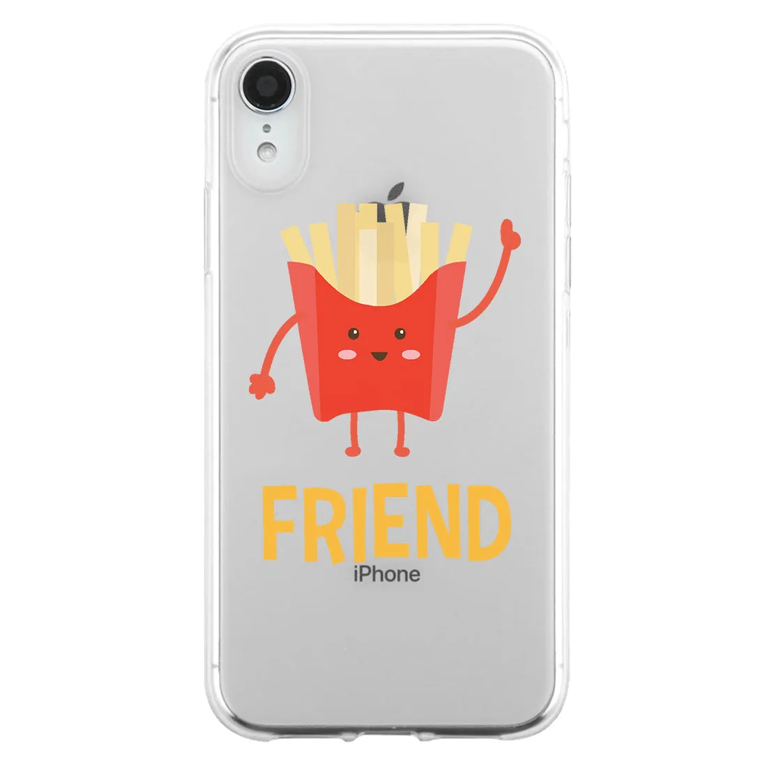 Hamburger Fries BFF Matching Phone Covers Whimsical Fun Food Gift