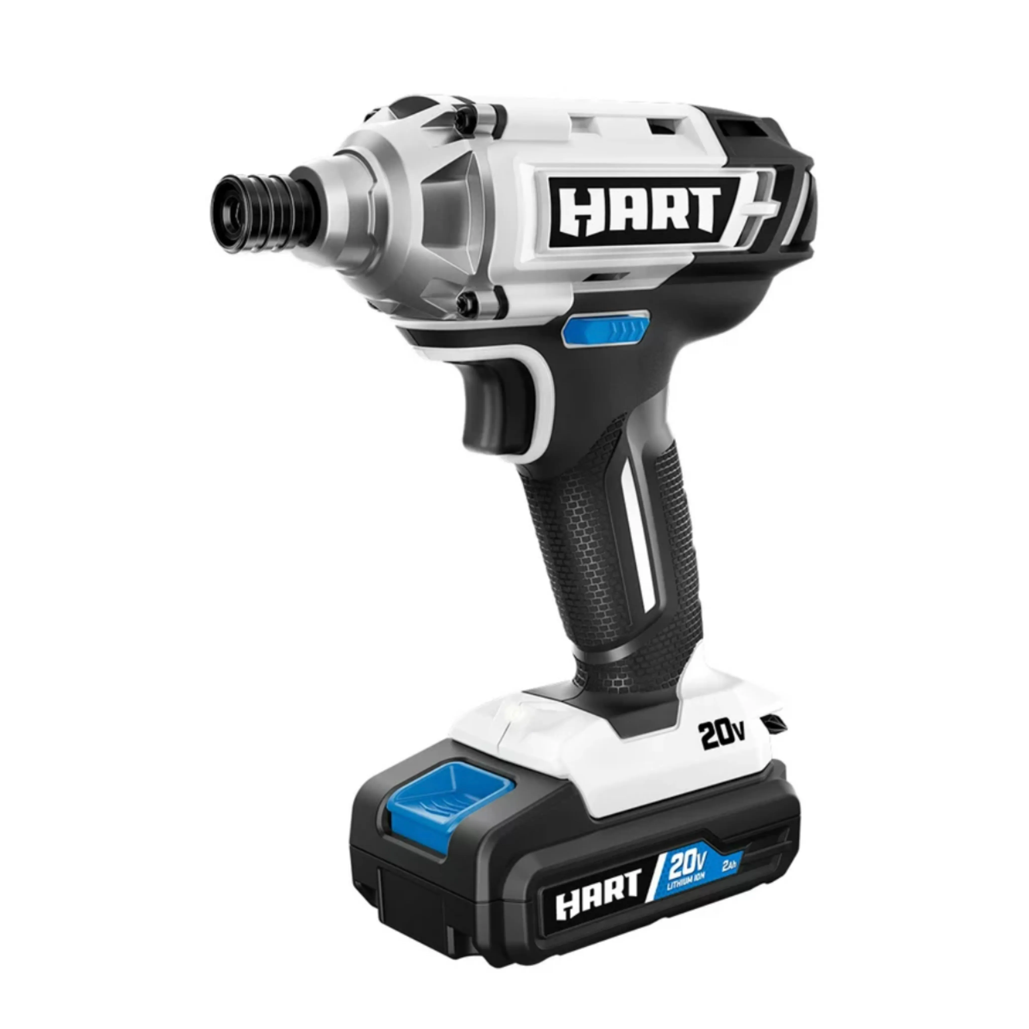 HART 20-Volt Cordless 6-Tool Combo Kit (1) 4.0Ah & (1) 1.5Ah Lithium-Ion Batteries, Charger and Storage Bag