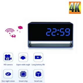 HD Wifi Mini Camera Clock