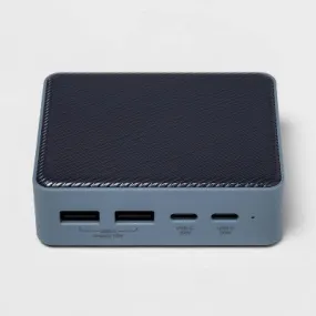 heyday 4 Port USB Charging Hub - Dusk Blue