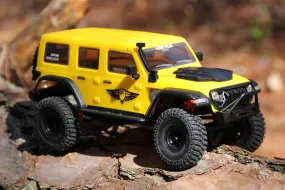 Hobby Plus CR18 Yellow Kratos 1/18 Scale 4WD Mini Crawler - RTR