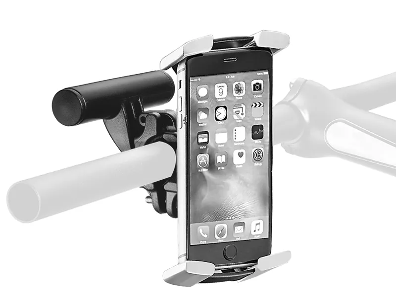 Ibera Adjustable Phone Holder For Bar Clamp Q6