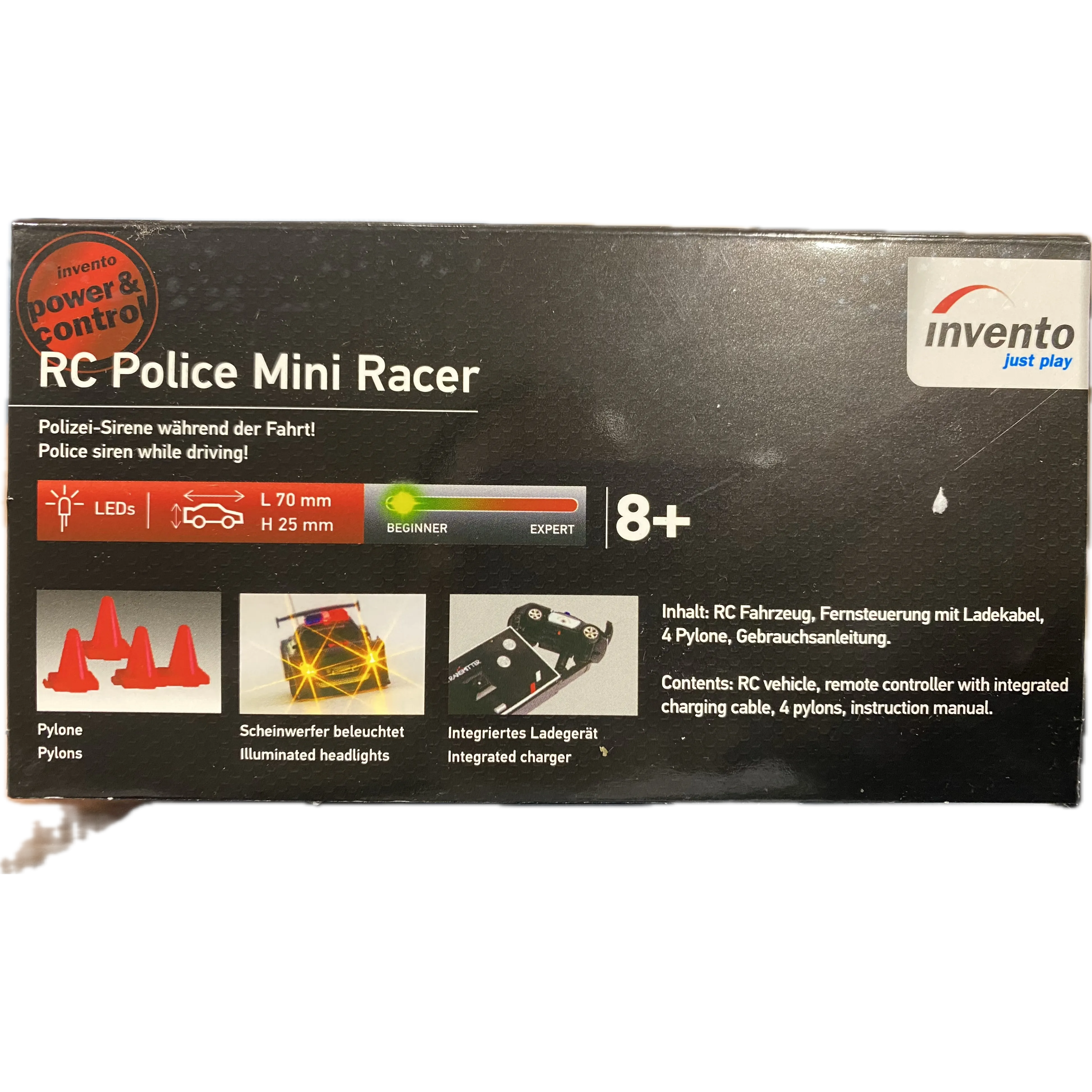 Invento RC Police Mini Racer