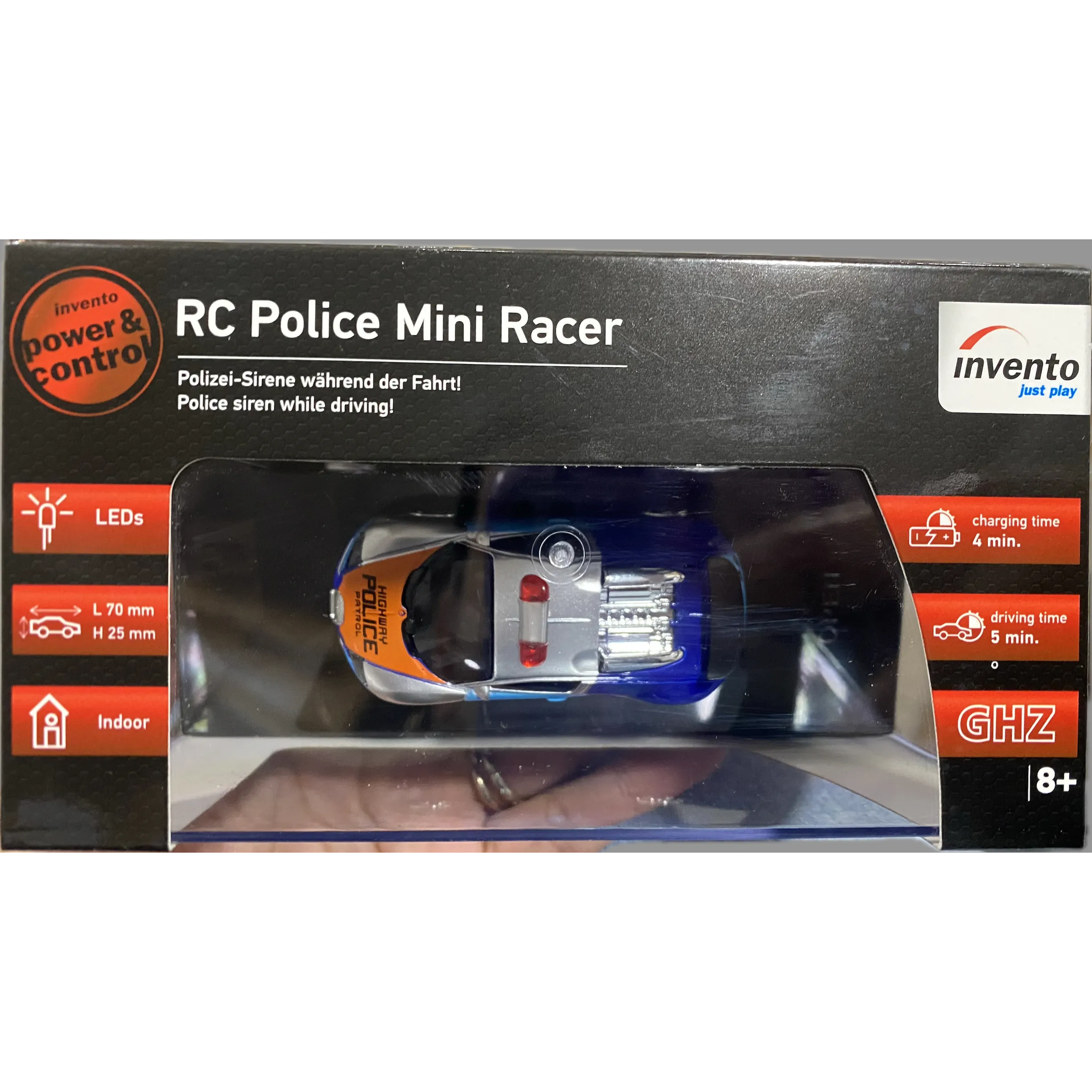 Invento RC Police Mini Racer