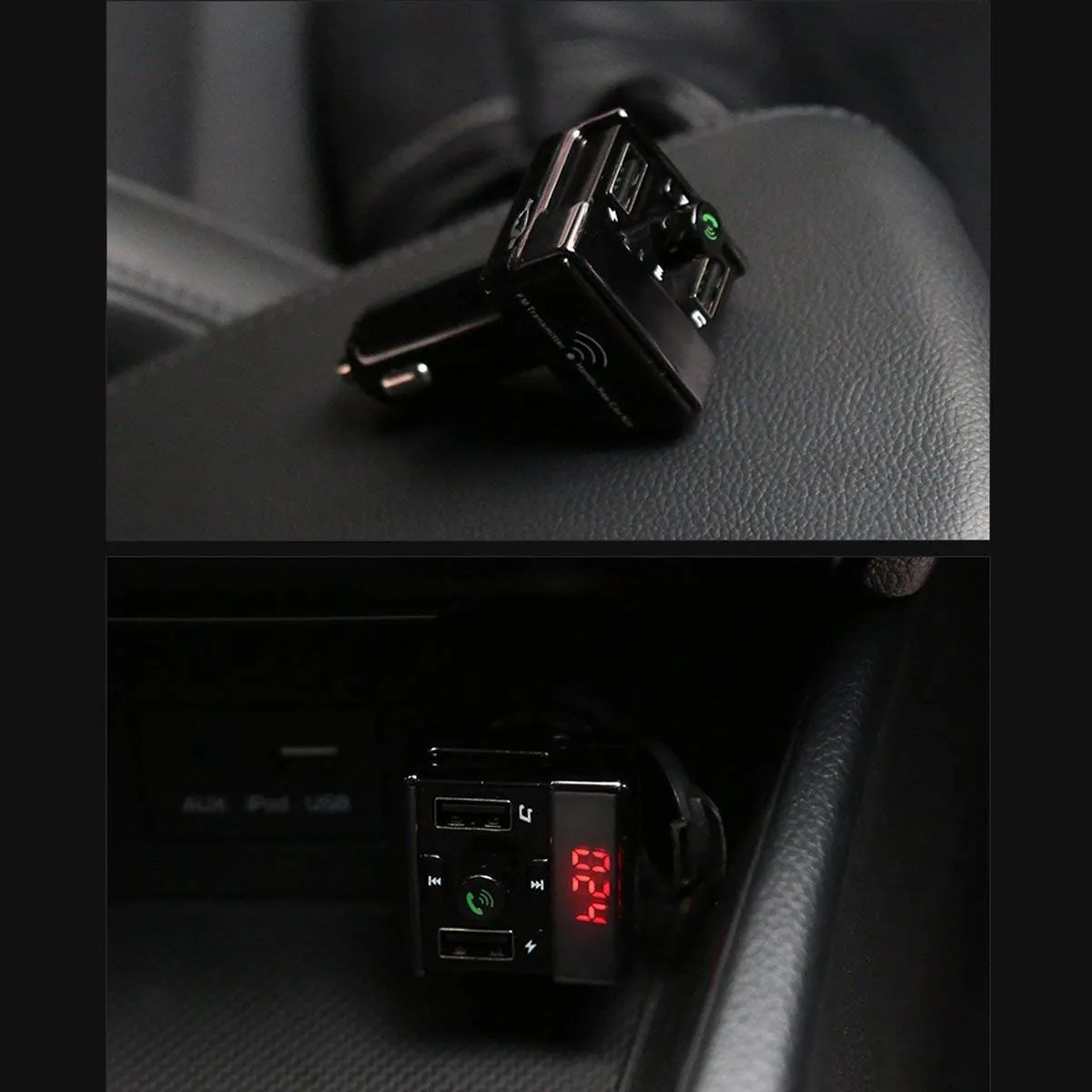 iSunnao FM Transmitter Bluetooth Wireless Radio Adapter Car Kit