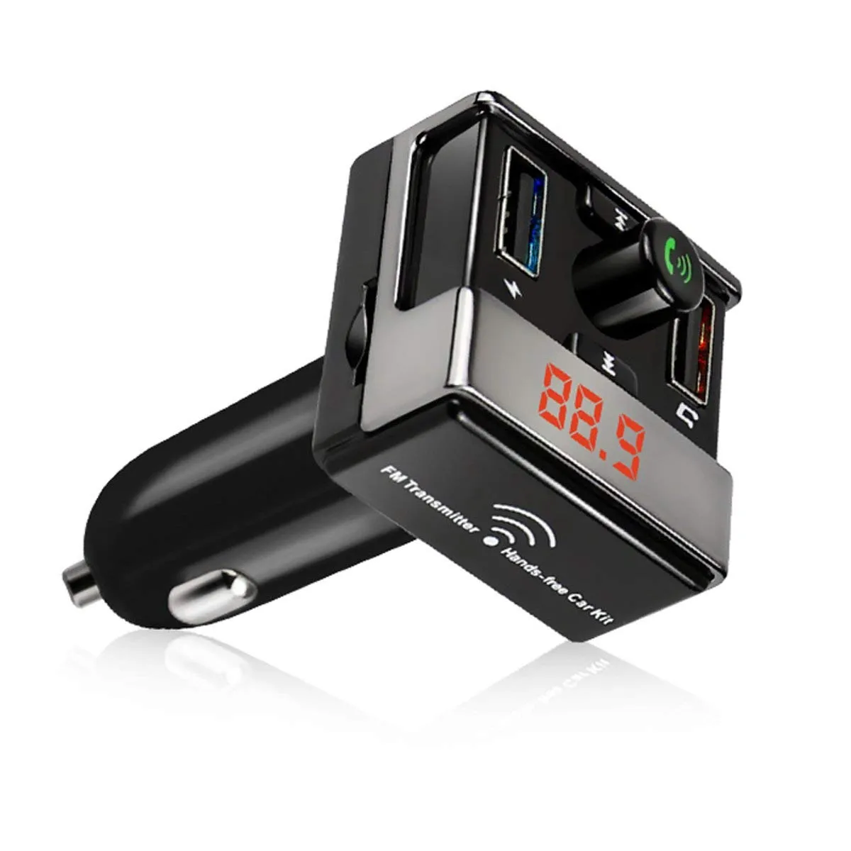 iSunnao FM Transmitter Bluetooth Wireless Radio Adapter Car Kit