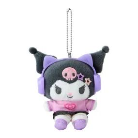 Japan Sanrio - Kuromi Plush Keychain (Our Heisei Pop Design)