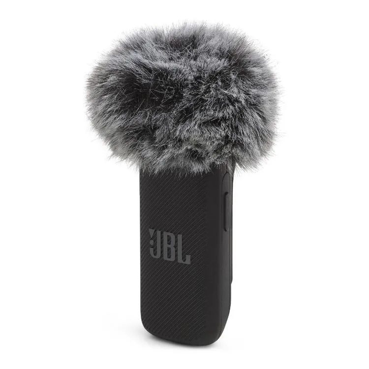 JBL Quantum Stream Wireless | Microphone sans fil à clip - 24 Heures d'autonomie totale - Noir