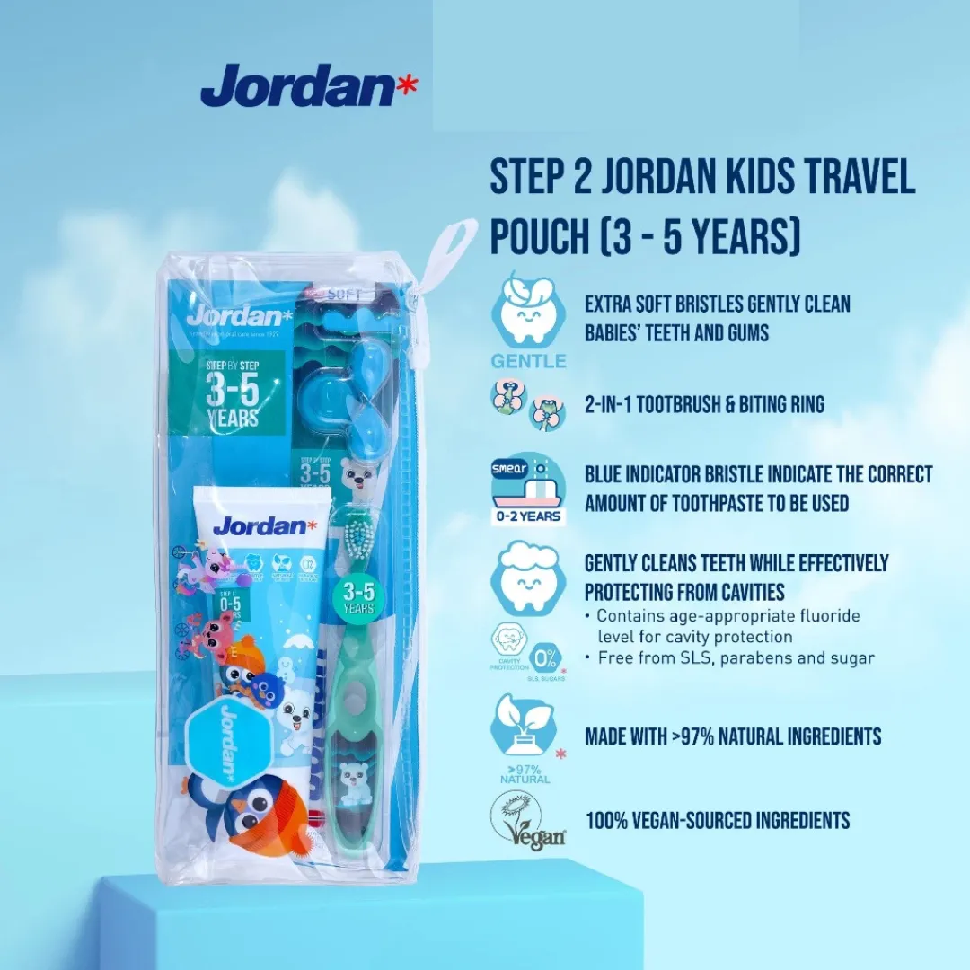 Jordan Kids Step 2 Travel Pouch (3-5yrs)