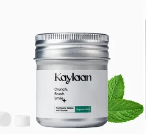 Kaylaan - Toothpaste Tabs with Fluoride