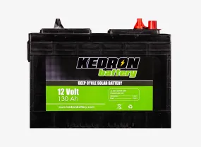 Kedron 12v 130Ah Flooded Deep Cycle G27 Battery *In Stock!*