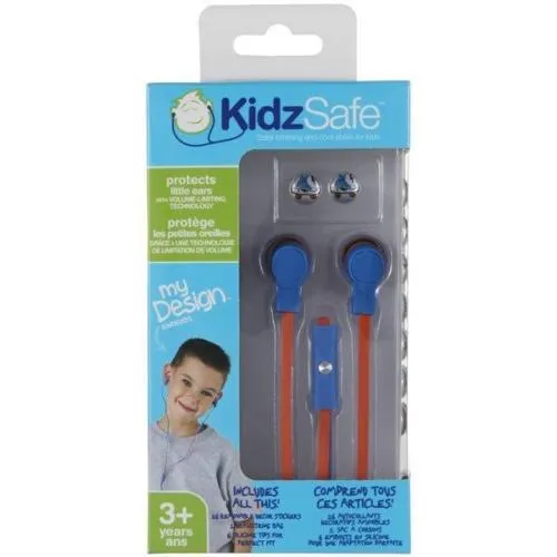 KidzSafe My Design - Volume limiting earbuds for children