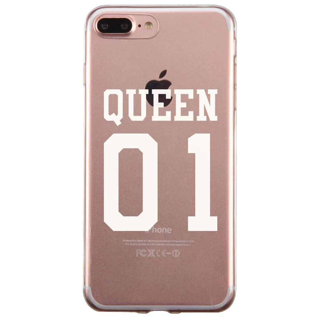 King 01 Queen 01 Couple Matching Phone Cases Important Perfect Gift