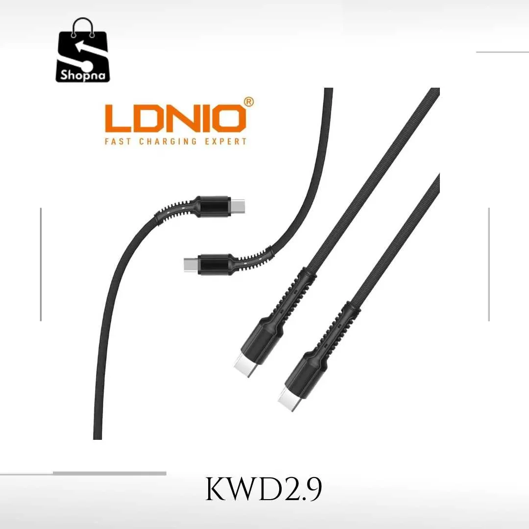 LDNIO Fast Charging Type-C to Type-C Cable