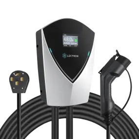 Lectron V-BOX 240V 48A Electric Vehicle (EV) Charging Station With NEMA 14-50 Plug