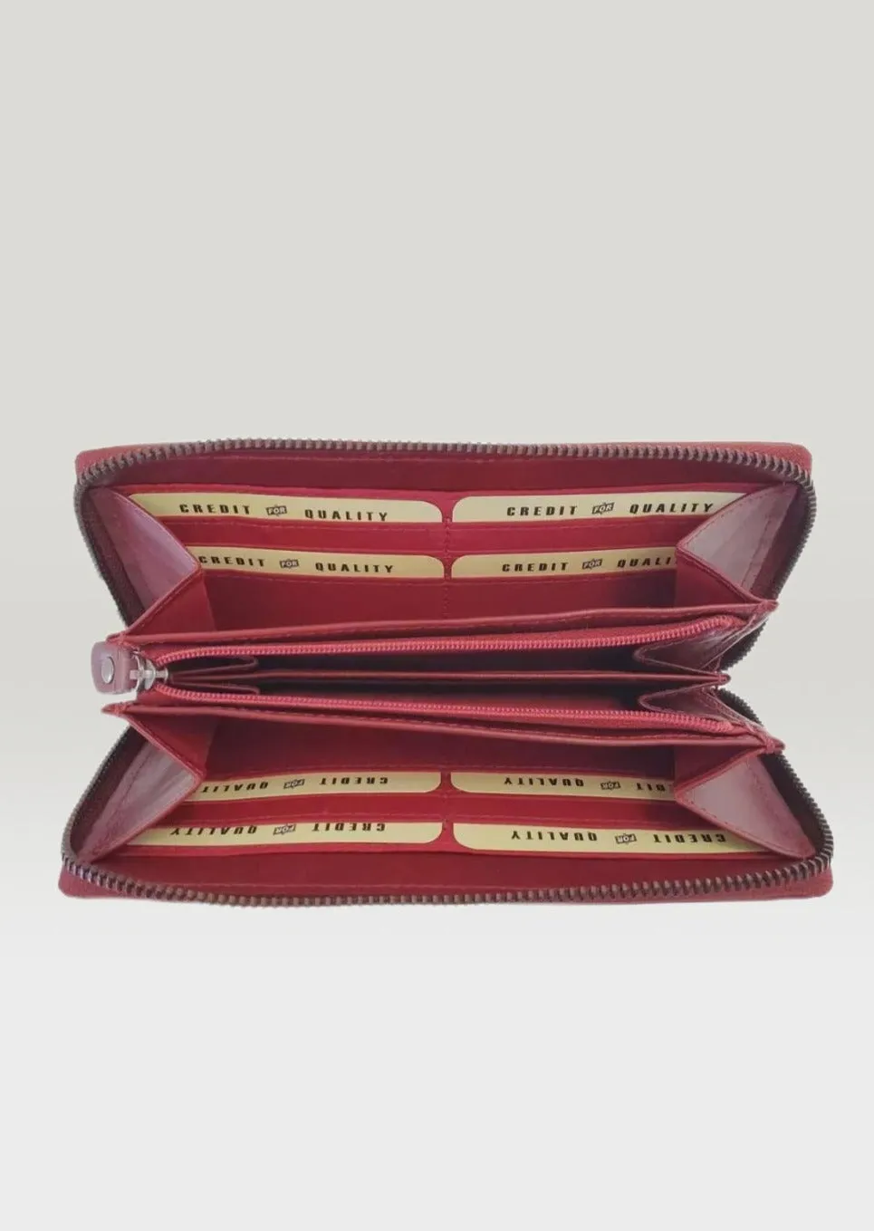 Lee River Roisin Ladies Wallet - Red