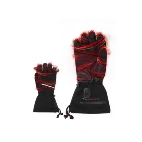 Lenz Heat Gloves 6.0 Finger Cap for Men with rcB 2000 Batteries