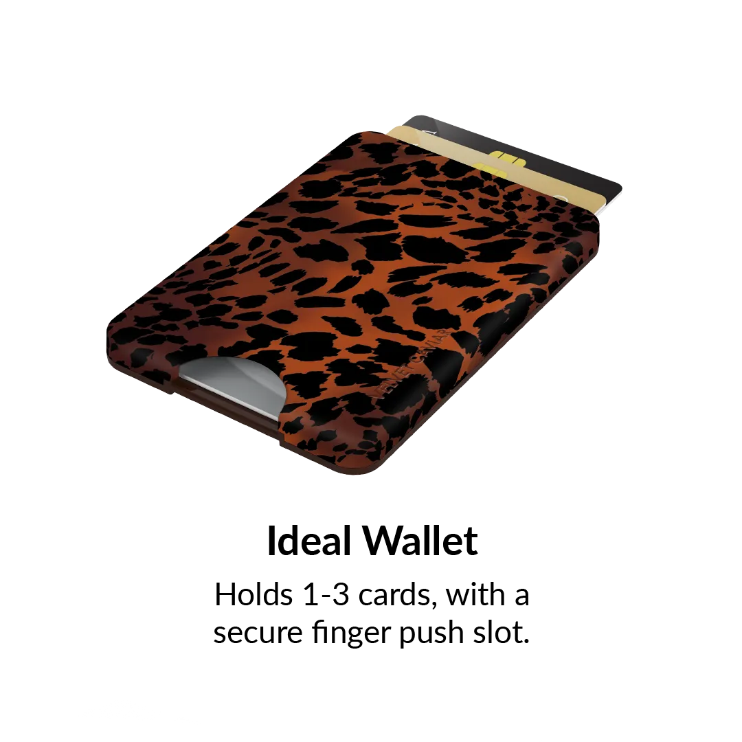 Leopard Tort MagSafe Wallet