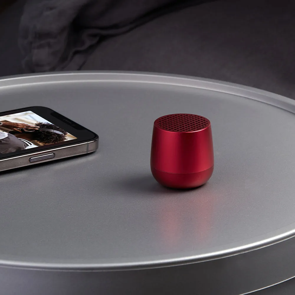 Lexon Mino  Mini Bluetooth Speaker - Red