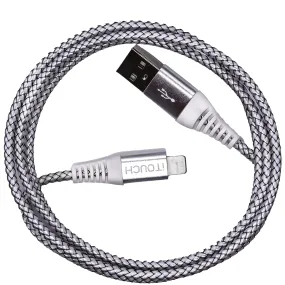 Lightning Charging Cable: 3ft (Silver)