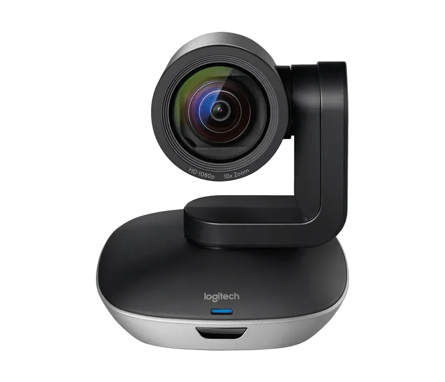 Logitech GROUP Affordable video conferencing for mid to large-sized meeting rooms Bundle with Expansion Mics for (Upto 20 People)