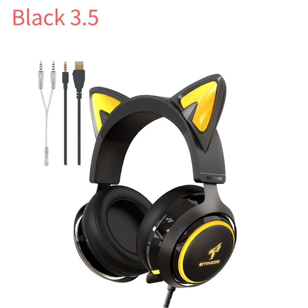 Luminous Cat Ears Headphones