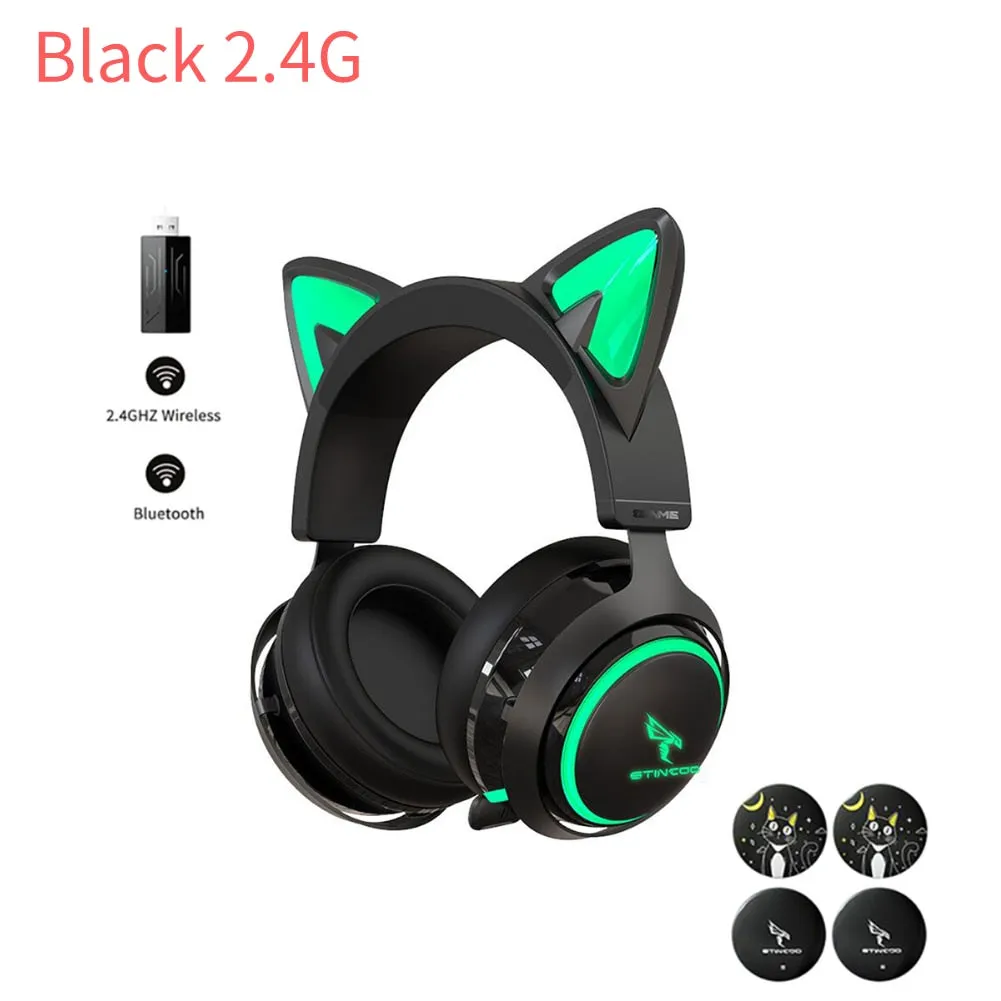 Luminous Cat Ears Headphones