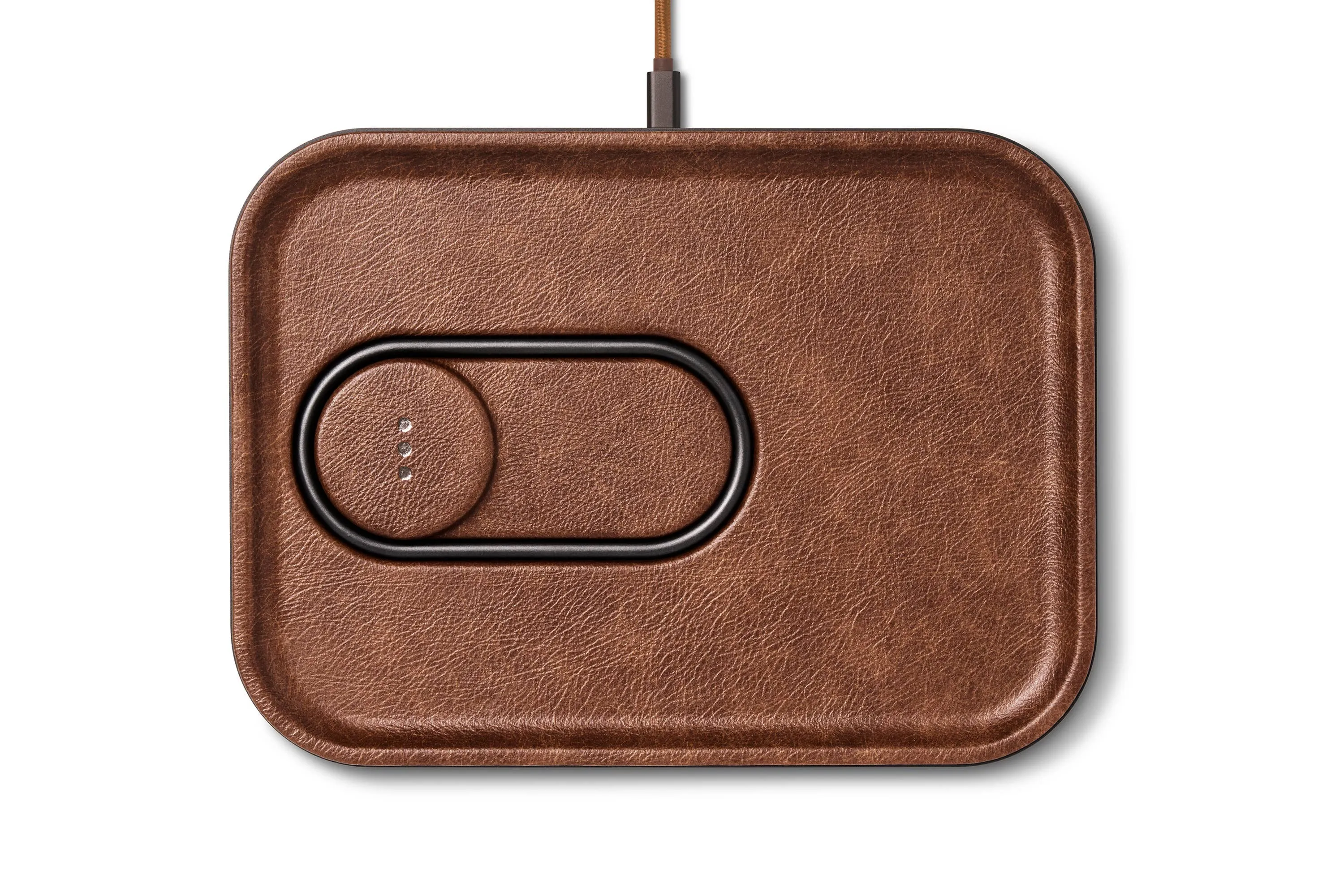 MAG:3 -Classics Leather Wireless Dual Charge Tray (Magnetic)