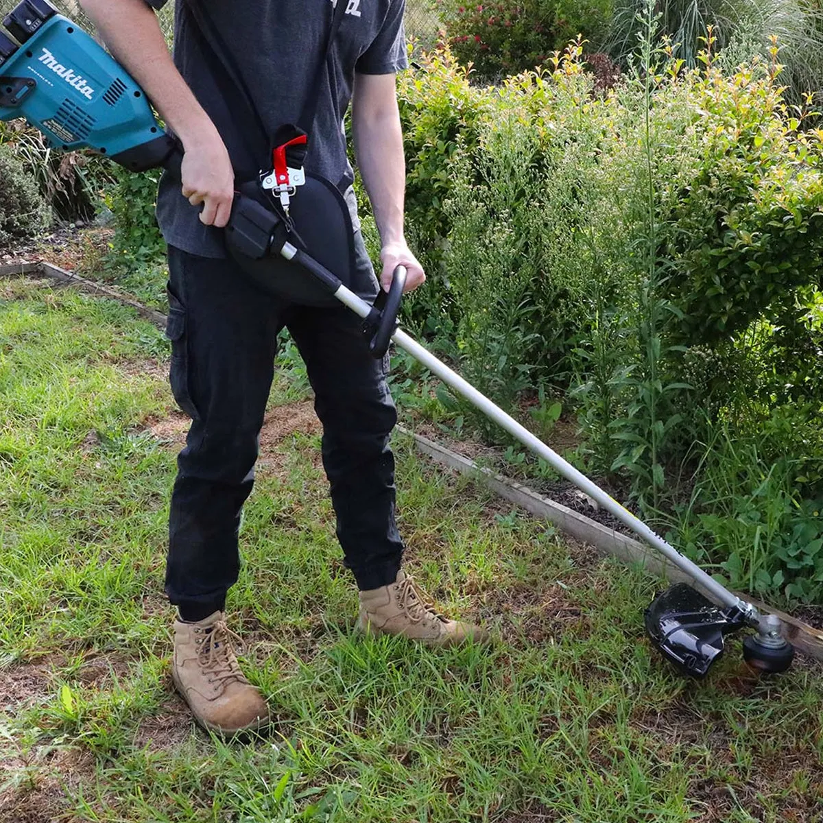 Makita DUR369LPT2 36V Brushless Line Trimmer with 2 x 5.0Ah Batteries & Charger