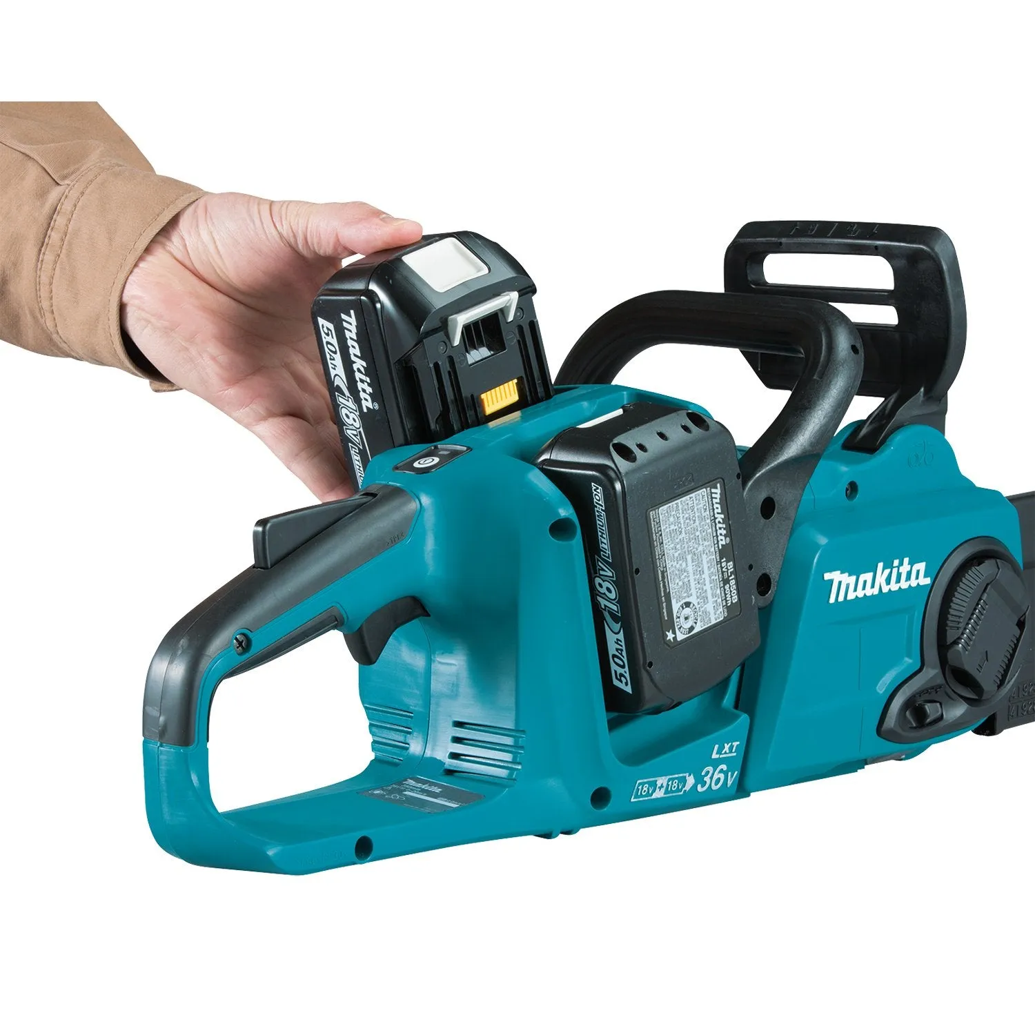 Makita (XCU04PT) 36V (18V X2) LXT® Brushless 16" Chain Saw Kit (5.0Ah)