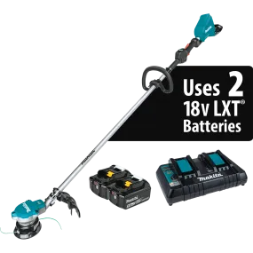 Makita XRU15PT 36V (18V x 2) LXT Brushless String Trimmer Kit