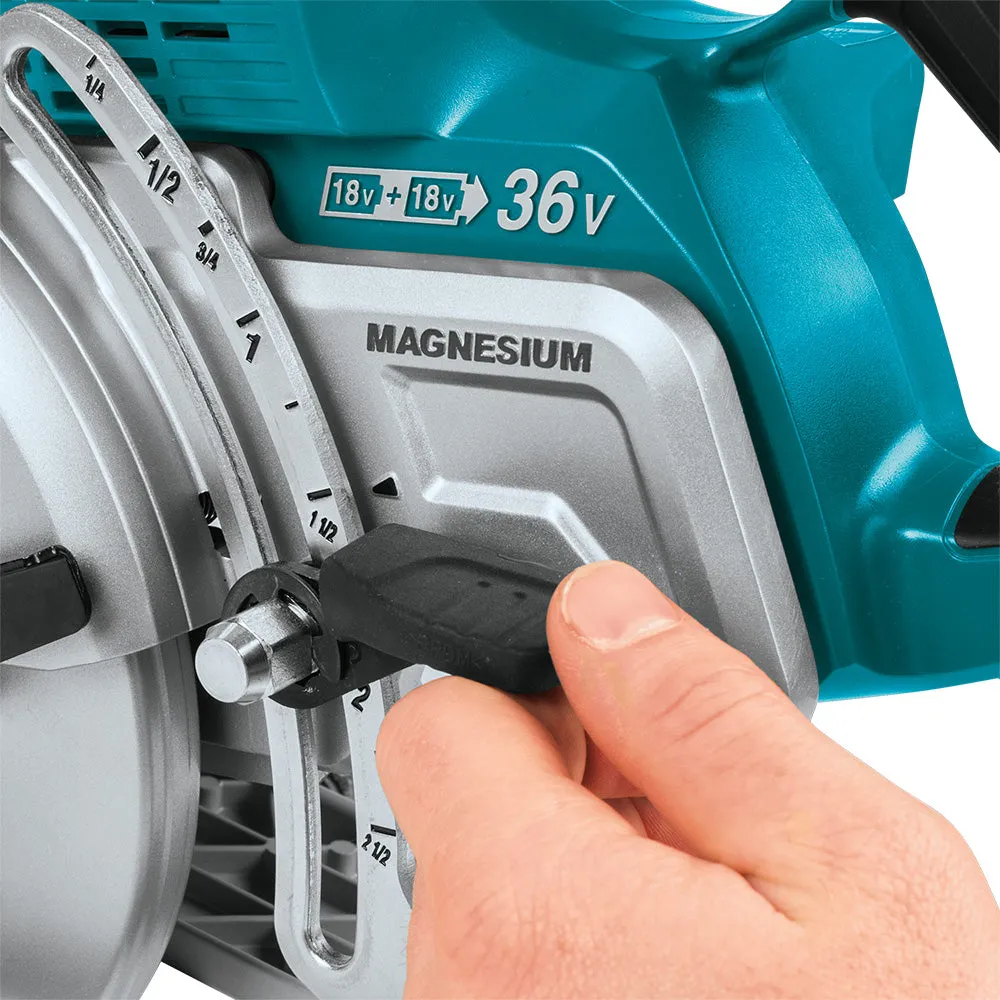 Makita XSR01PT 36-Volt 7-1/4-Inch X2 LXT Cordless Rear Handle Circular Saw Kit