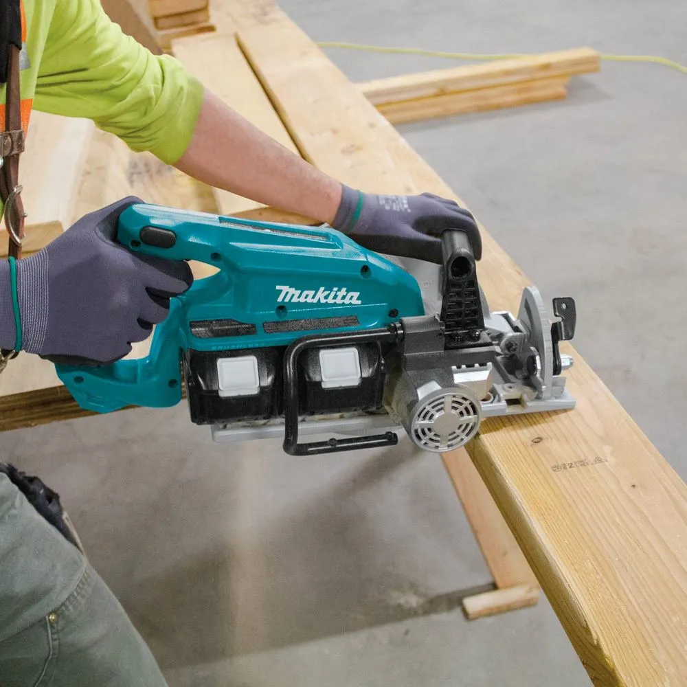 Makita XSR01PT 36-Volt 7-1/4-Inch X2 LXT Cordless Rear Handle Circular Saw Kit