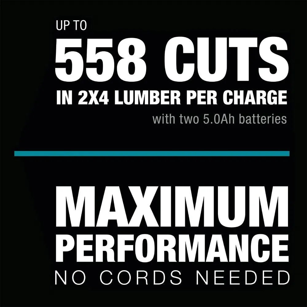 Makita XSR01PT 36-Volt 7-1/4-Inch X2 LXT Cordless Rear Handle Circular Saw Kit