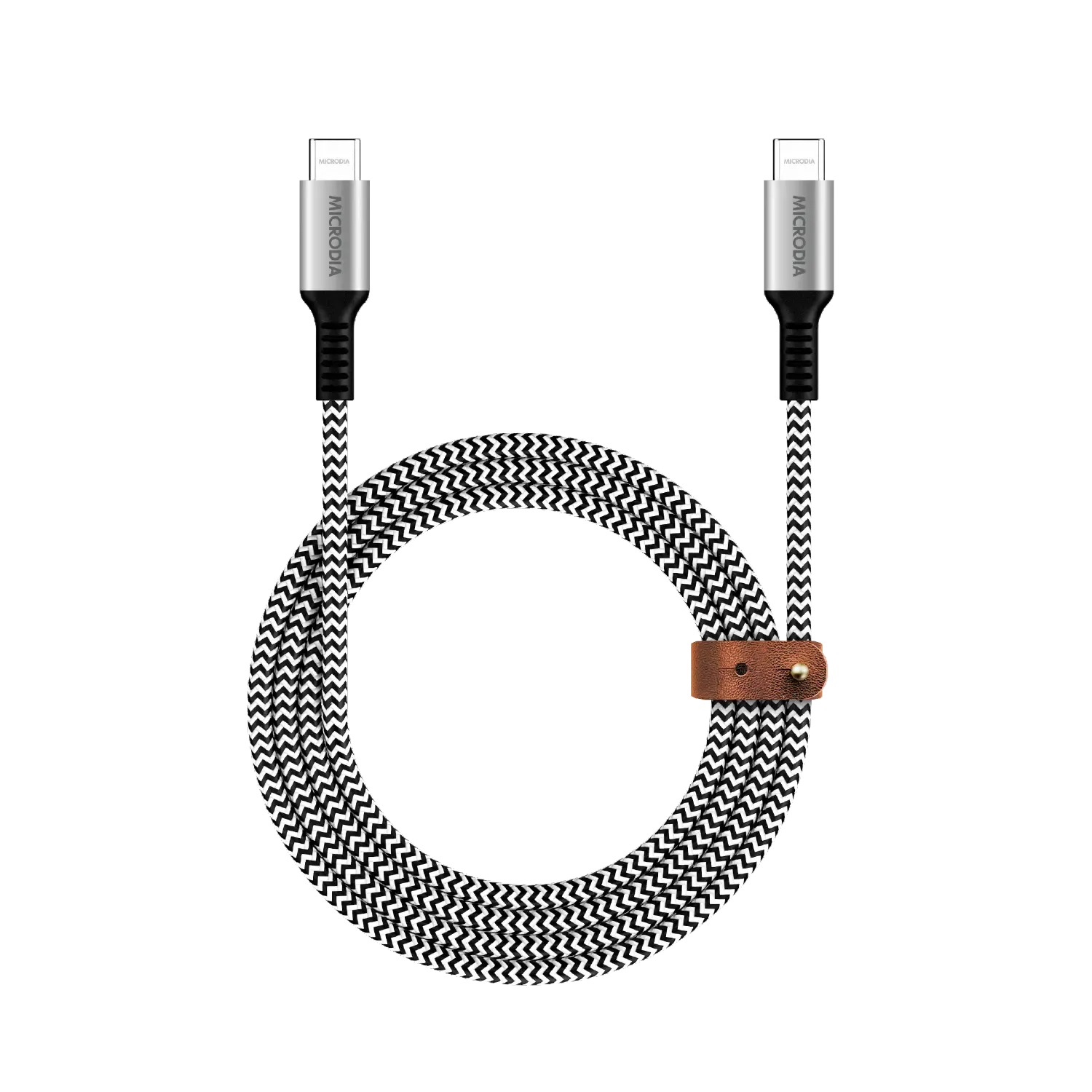 MICRODIA ExeCable™ Tweed PD240W USB-C to USB-C Charge & Sync Cable