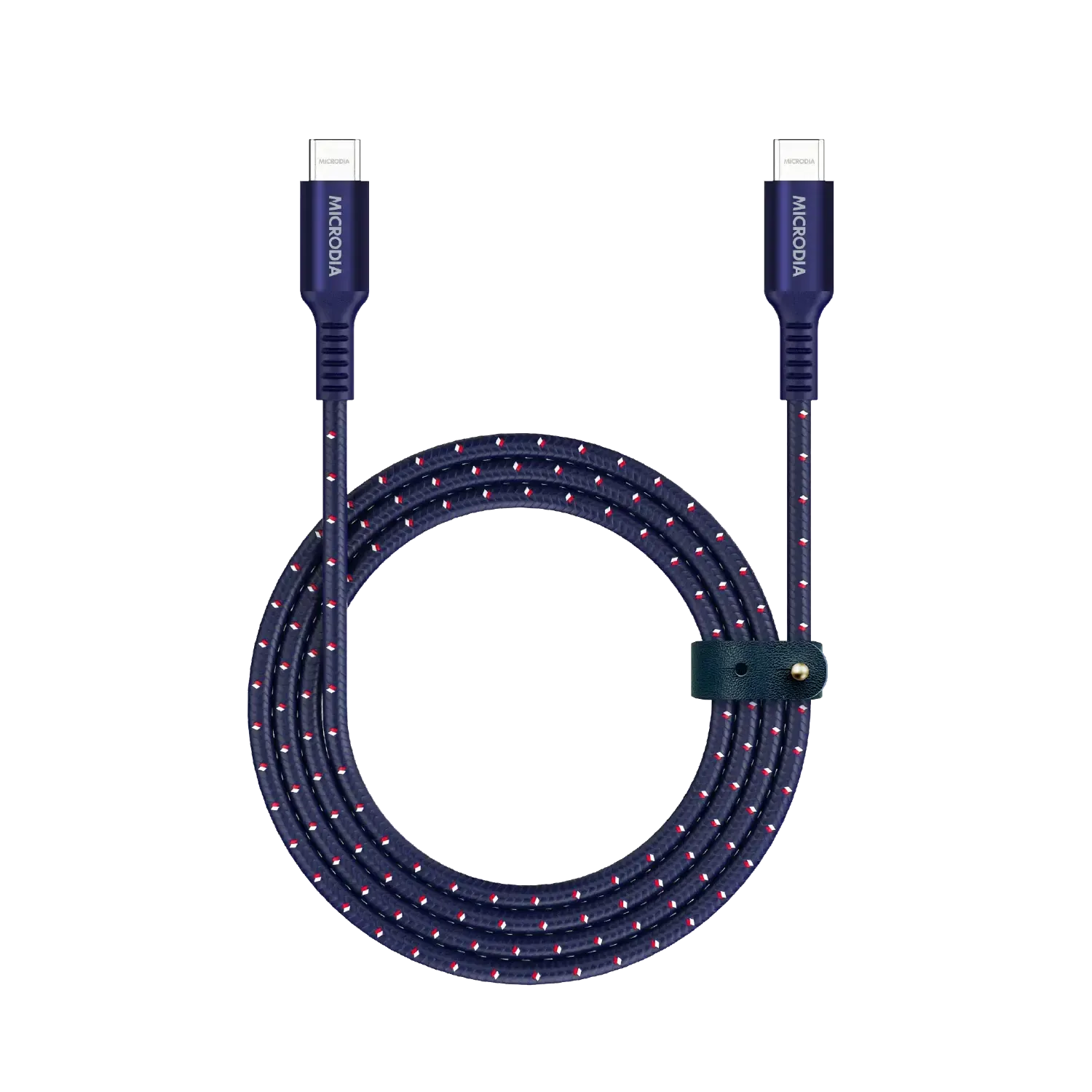 MICRODIA ExeCable™ Tweed PD240W USB-C to USB-C Charge & Sync Cable