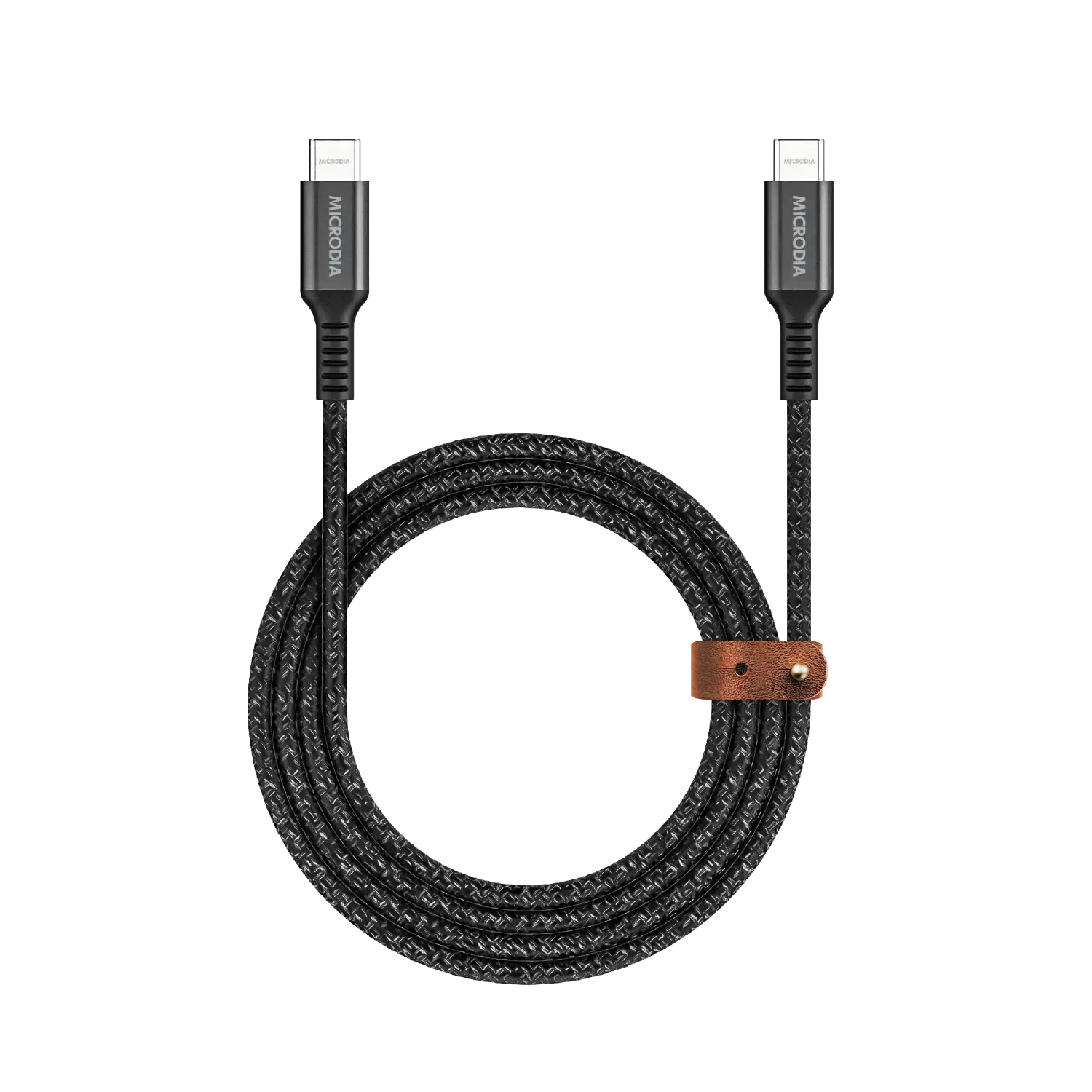 MICRODIA ExeCable™ Tweed PD240W USB-C to USB-C Charge & Sync Cable