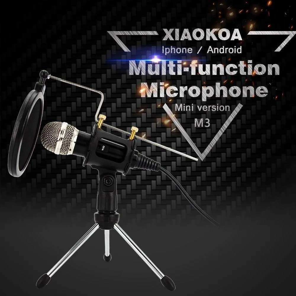 Microphone Recording Stand Kit Tripod Broadcasting | Mercy abounding