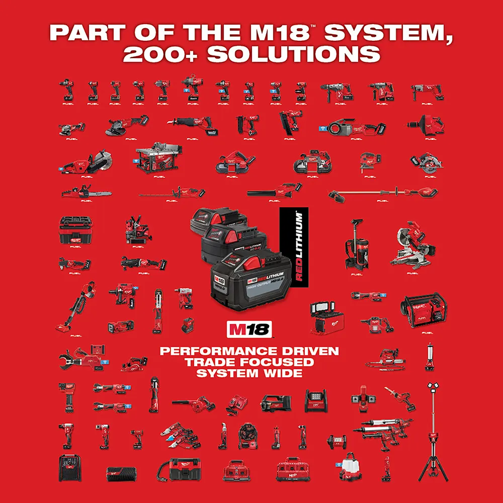 Milwaukee M18 1/2" - 4" Force Logic 6T Knockout Tool